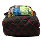 Prada Backpack Multicolor Black Red Nylon Leather — view 3