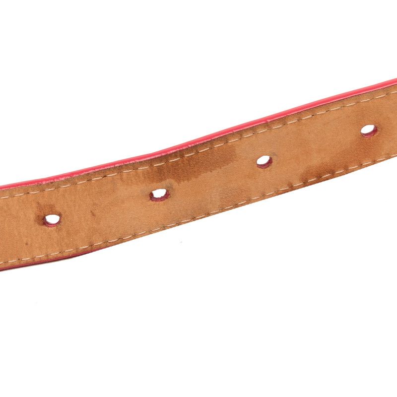 Louis Vuitton Monogram Vernis Ceinture Classic Belt 90/36 Pink Gold Patent — view 6