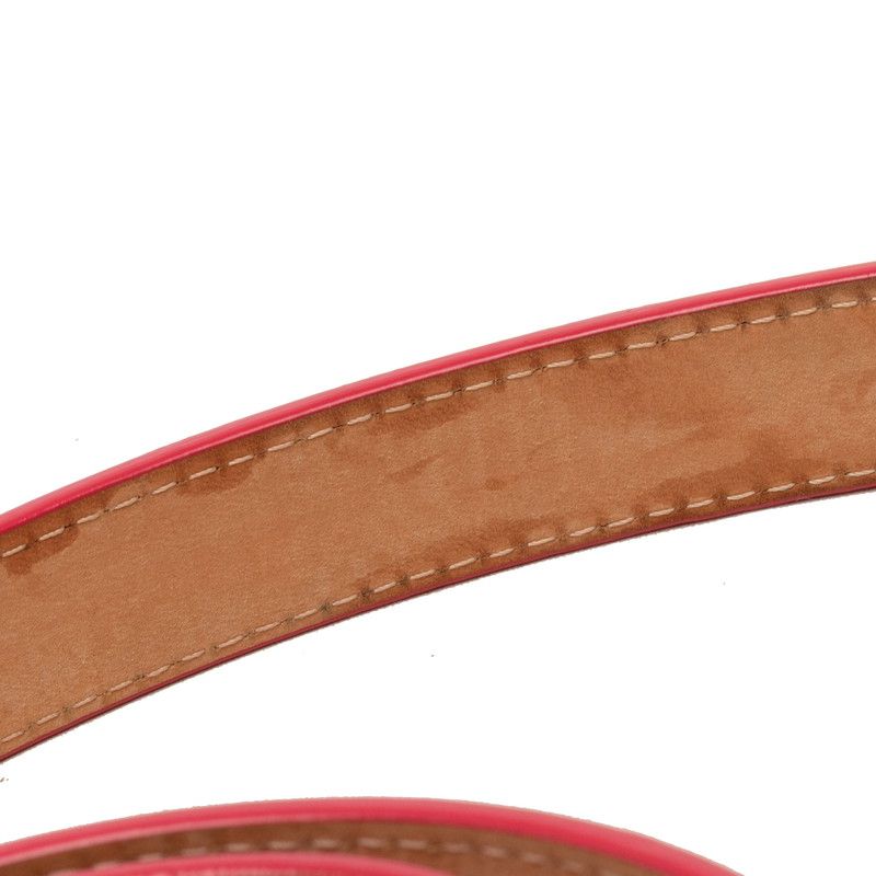 Louis Vuitton Monogram Vernis Ceinture Classic Belt 90/36 Pink Gold Patent — view 5