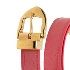 Louis Vuitton Monogram Vernis Ceinture Classic Belt 90/36 Pink Gold Patent — view 4
