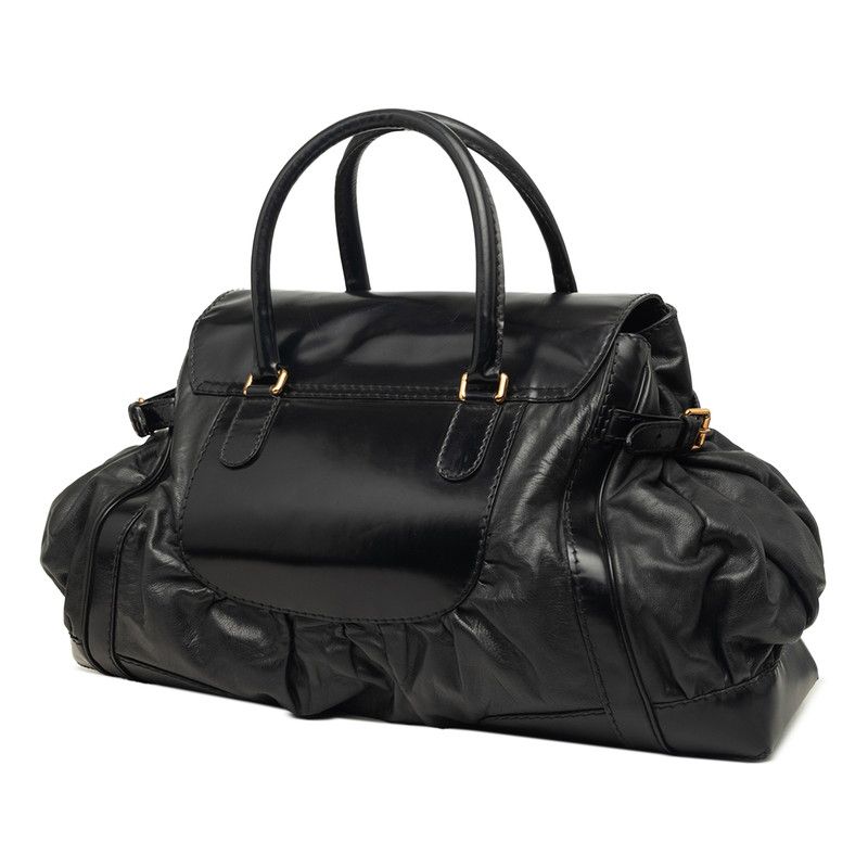 Gucci Boston Bag Black Leather — view 2