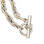 Hermes Chaine D'ancre MM 14 Links Chain Bracelet Silver — view 5