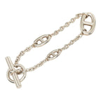 Hermes Chaine D'ancre Farandole LG Chain Bracelet T Bar Silver — view 4