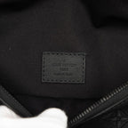 Louis Vuitton Monogram Shadow Bum Bag PM Noir Black Leather — view 5