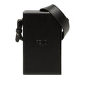 Fendi Crossbody Shoulder Bag Black Leather