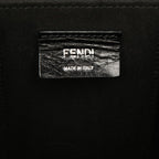 Fendi Crossbody Shoulder Bag Black Leather — view 5