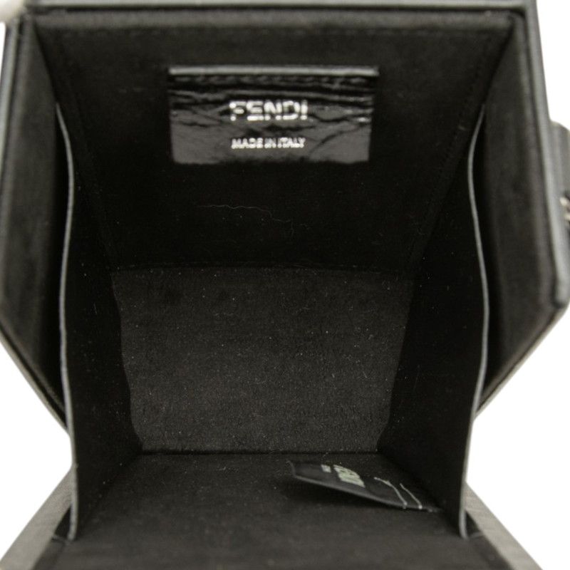 Fendi Crossbody Shoulder Bag Black Leather — view 4