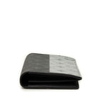 Louis Vuitton Monogram Eclipse Split Portefeuille Brazza Wallet Black Silver — view 3
