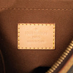 Louis Vuitton Monogram Odeon PM Crossbody Shoulder Bag Brown Leather — view 5