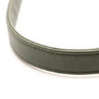 Chanel Boy 25 Quilted Chain Shoulder Green Silver Calfskin Bag — view 6