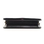 Chanel Quilted 23 Push Lock Full Flap Chain Shoulder Black Bag Lambskin — view 3