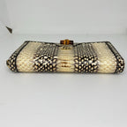 Gucci Bamboo Diana Continental Wallet Ivory Black — view 4