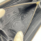 Gucci Bamboo Diana Continental Wallet Ivory Black — view 7