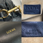 Loewe Clutch Flamenco Black Gold — view 7
