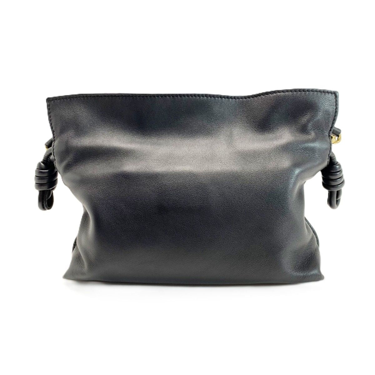 Loewe Clutch Flamenco Black Gold — view 2