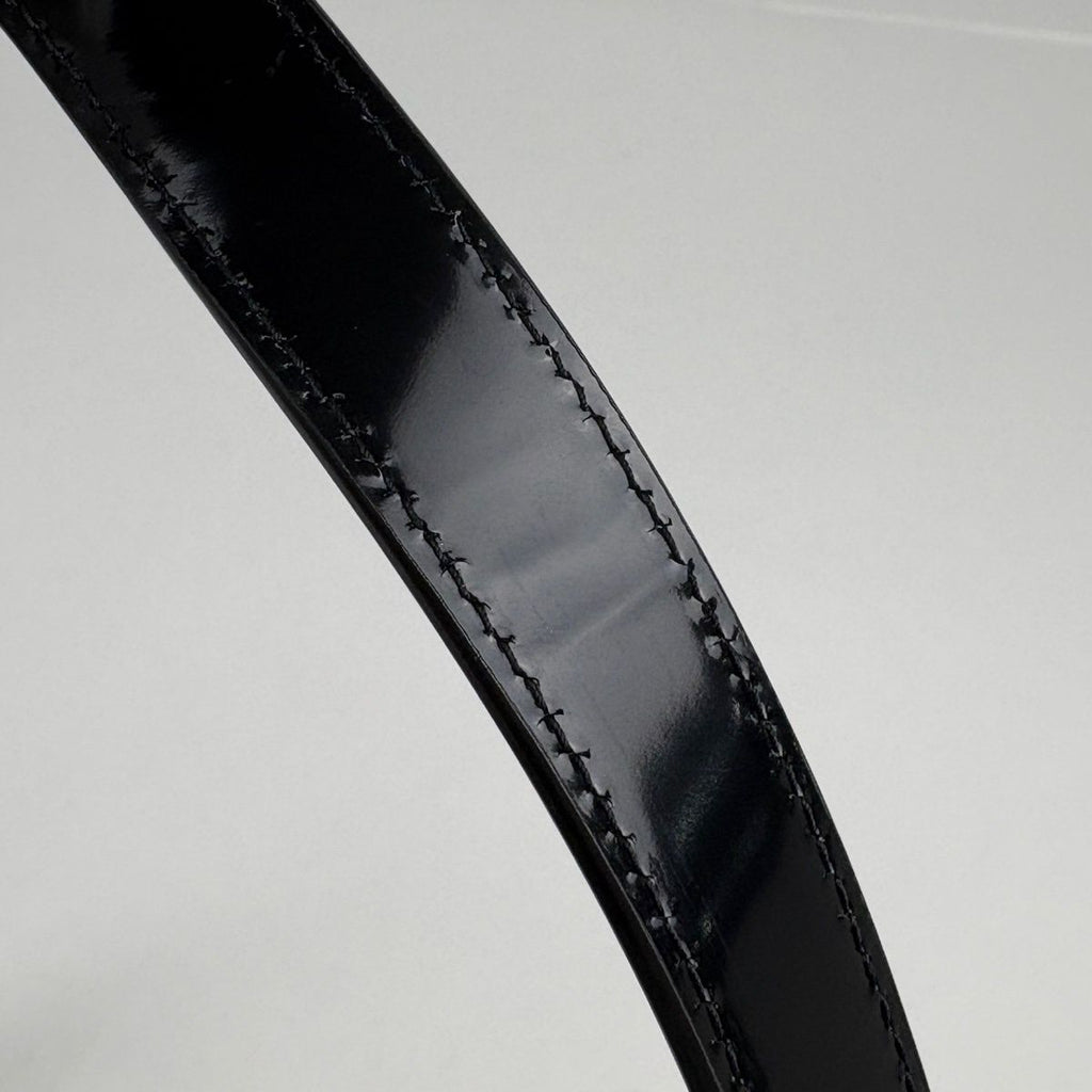 Saint Laurent Solferino Mini Shoulder Bag Patent Black — view 4