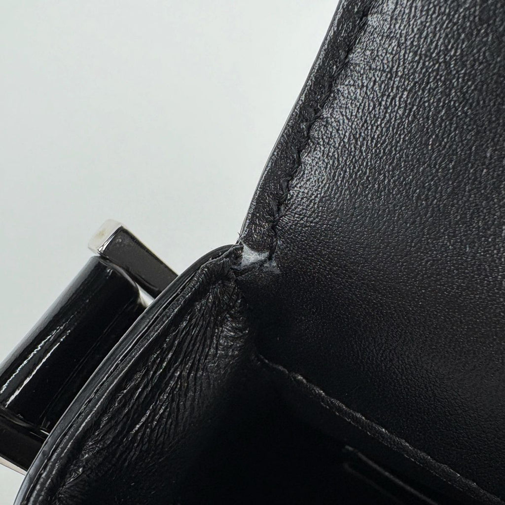 Saint Laurent Solferino Mini Shoulder Bag Patent Black — view 5