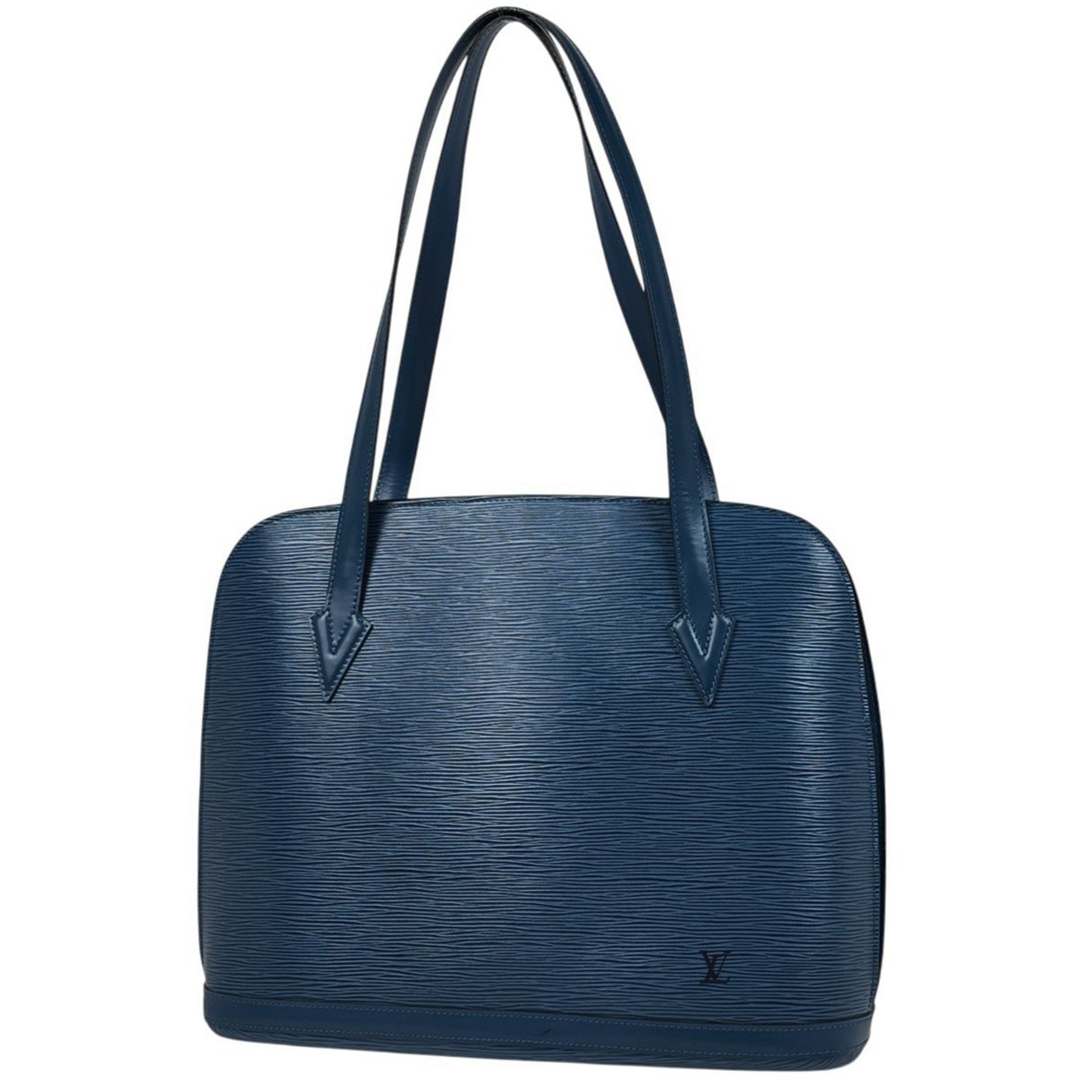 Louis Vuitton Lussac Tote Bag Epi Toledo Blue