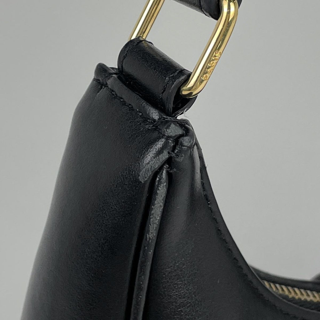 Celine Medium Ava Triomphe Shoulder Bag Leather Black — view 5