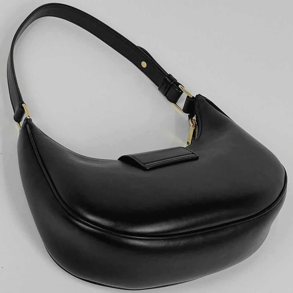 Celine Medium Ava Triomphe Shoulder Bag Leather Black — view 2
