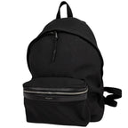 Saint Laurent Backpack Canvas Black