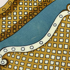 Hermes Carre 90 Tournez Manege Scarf Merry Go Round Silk Beige Multicolor — view 4