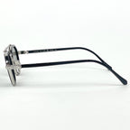 Louis Vuitton Sunglasses LV Signature Duo Round Metal Acetate Black Eyewear — view 2