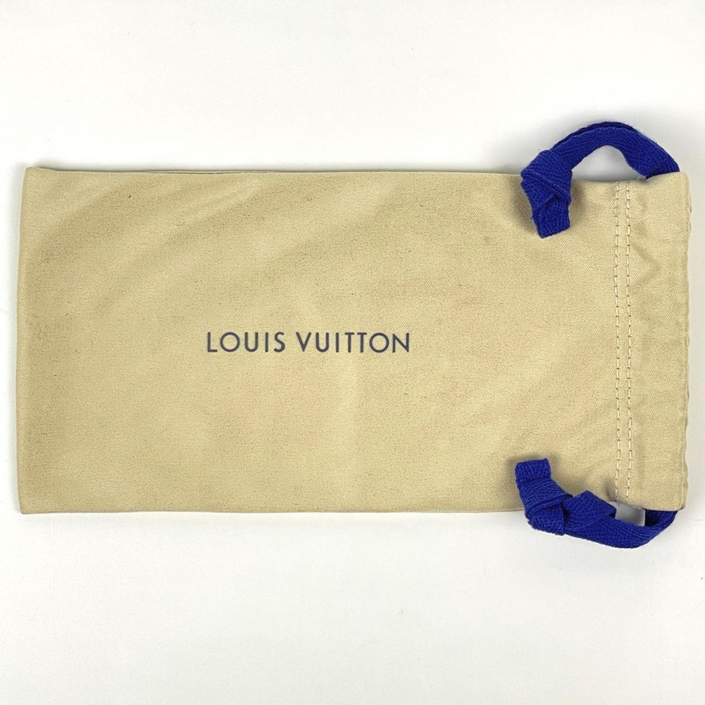 Louis Vuitton Sunglasses LV Signature Duo Round Metal Acetate Black Eyewear — view 5