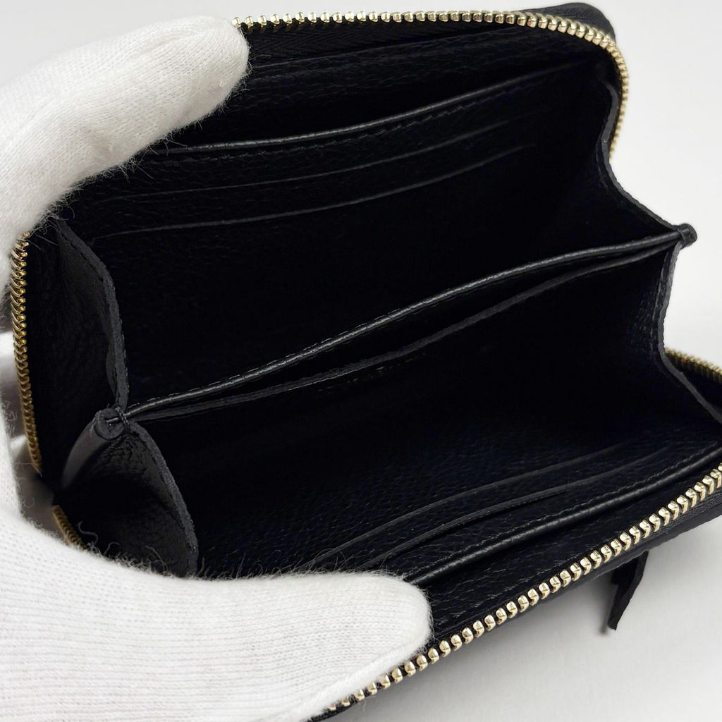 Louis Vuitton Zippy Coin Purse Card Case Monogram Empreinte Noir — view 5