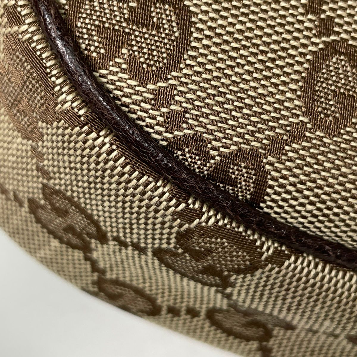Gucci Shoulder Bag GG Pattern Canvas Beige Brown — view 3
