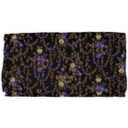 Prada Wallet Floral Fabric Nero
