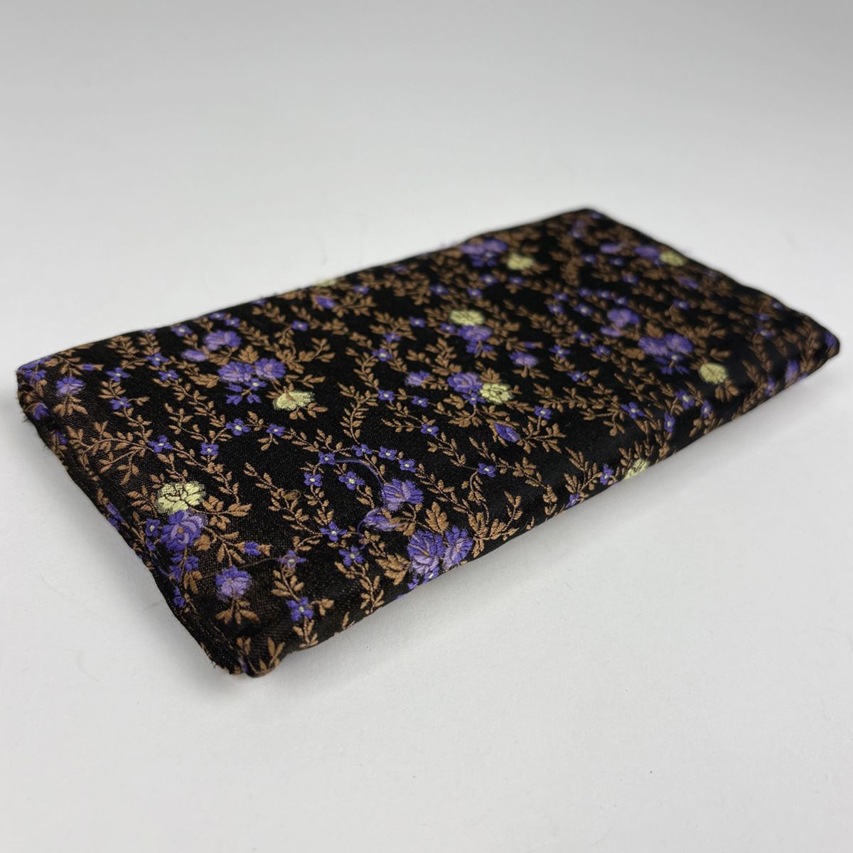 Prada Wallet Floral Fabric Nero — view 2