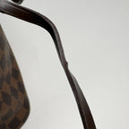 Louis Vuitton Neverfull MM Tote Shoulder Bag Damier Brown — view 5