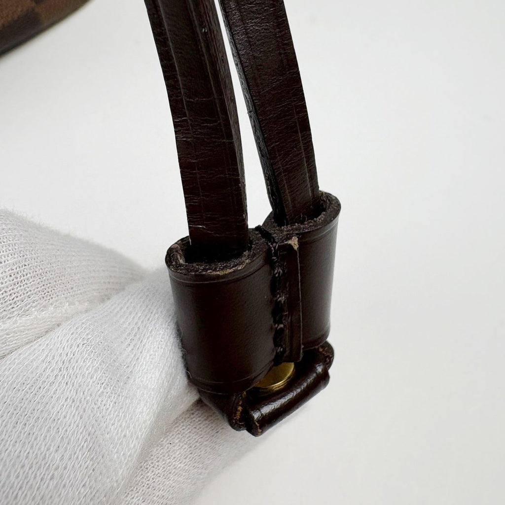 Louis Vuitton Neverfull MM Tote Shoulder Bag Damier Brown — view 4