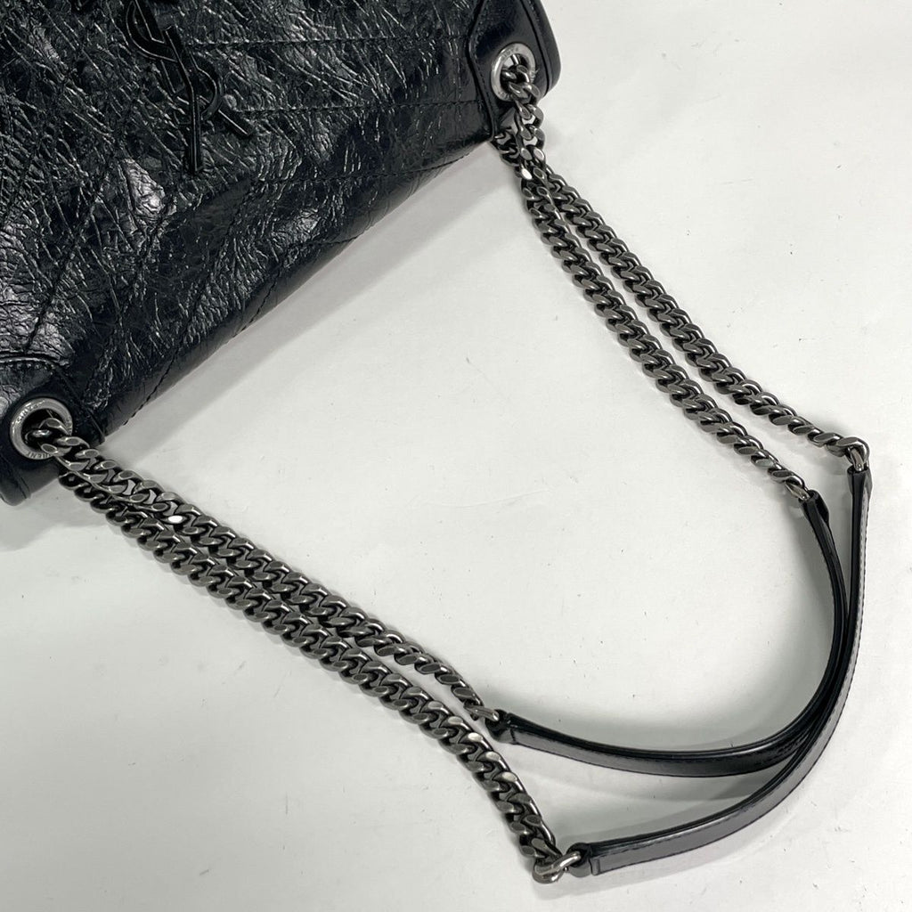 Saint Laurent Shoulder Bag Niki Medium Leather Black — view 6