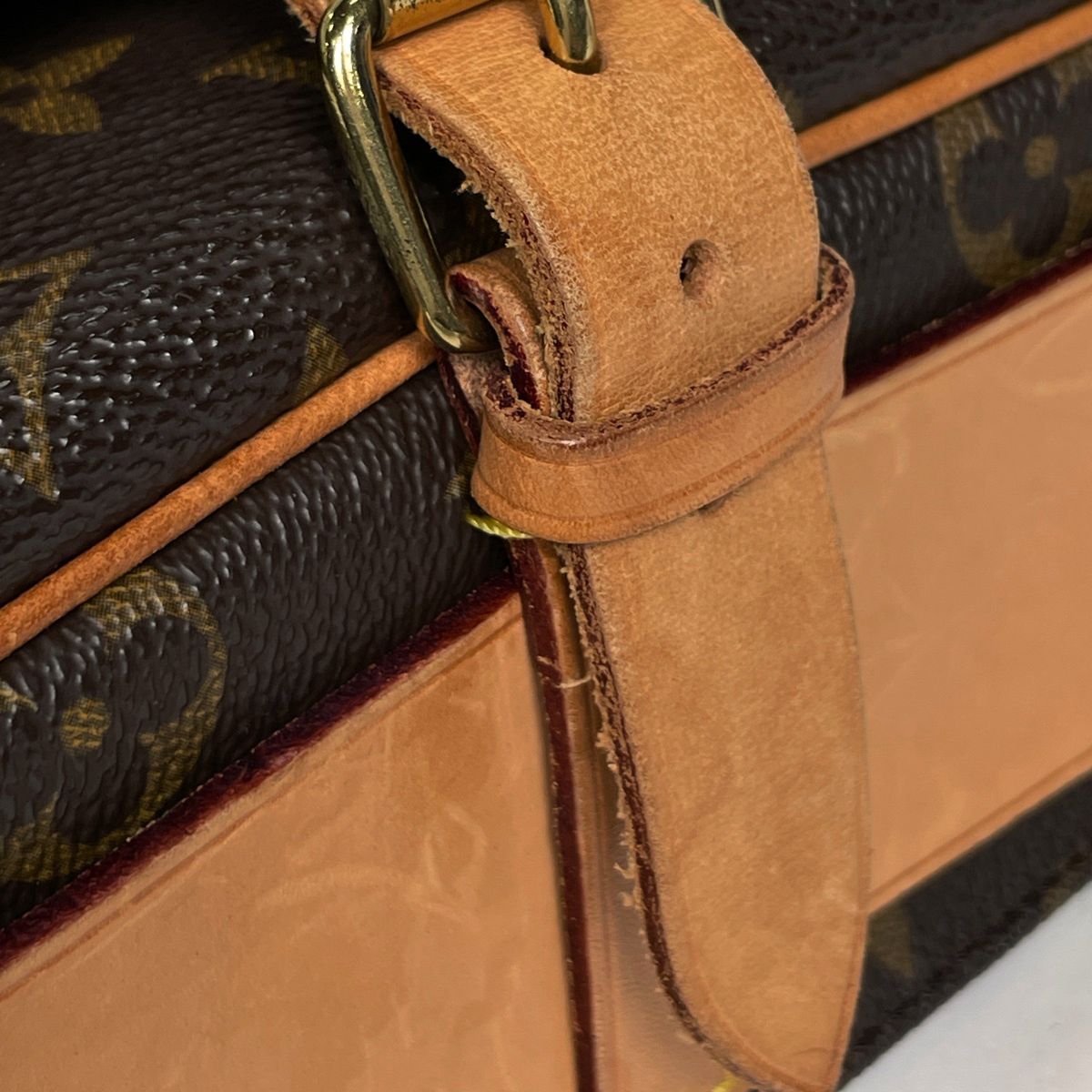 Louis Vuitton Cartouchiere Shoulder Bag Monogram Brown — view 4
