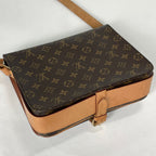 Louis Vuitton Cartouchiere Shoulder Bag Monogram Brown — view 2