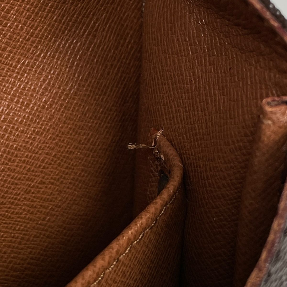 Louis Vuitton Cartouchiere Shoulder Bag Monogram Brown — view 8