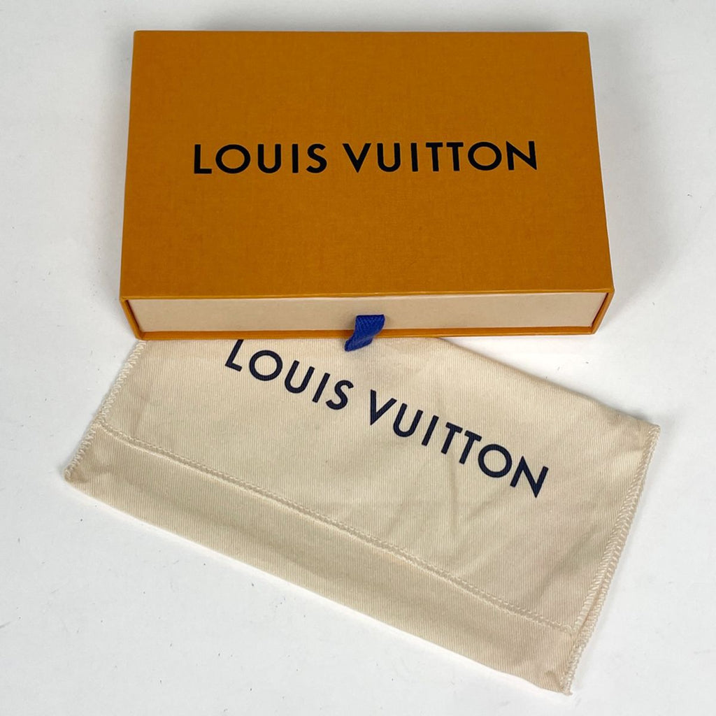 Louis Vuitton Portefeuille Brazza Wallet Monogram Clouds Blue — view 7
