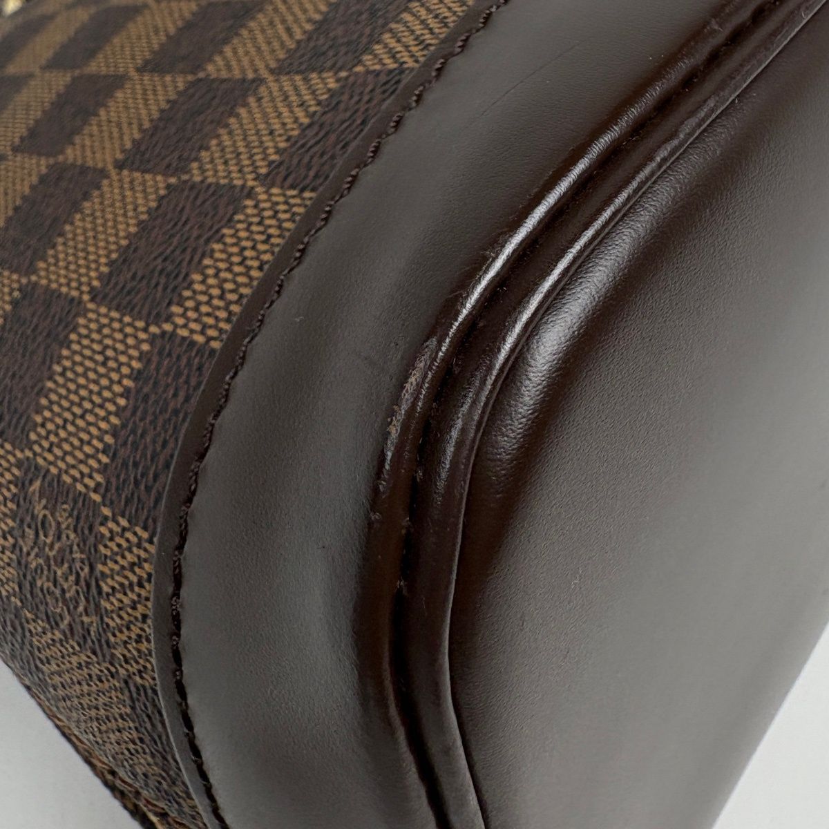 Louis Vuitton Alma Handbag Damier Brown — view 4