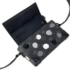 Louis Vuitton Wallet Yayoi Kusama Steamer Wearable Monogram Eclipse Gray — view 3