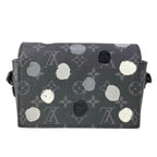 Louis Vuitton Wallet Yayoi Kusama Steamer Wearable Monogram Eclipse Gray — view 2