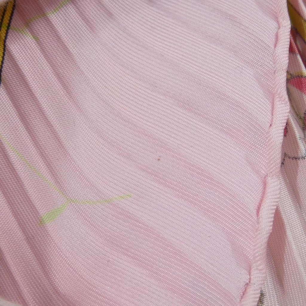 Hermes Pleated Scarf Pink — view 5
