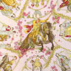 Hermes Pleated Scarf Pink — view 3
