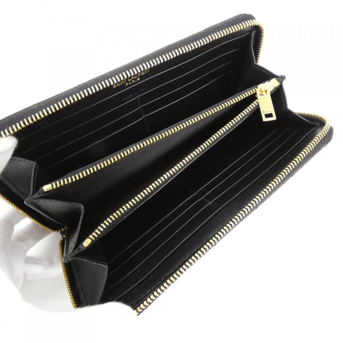 Saint Laurent Wallet Black — view 6