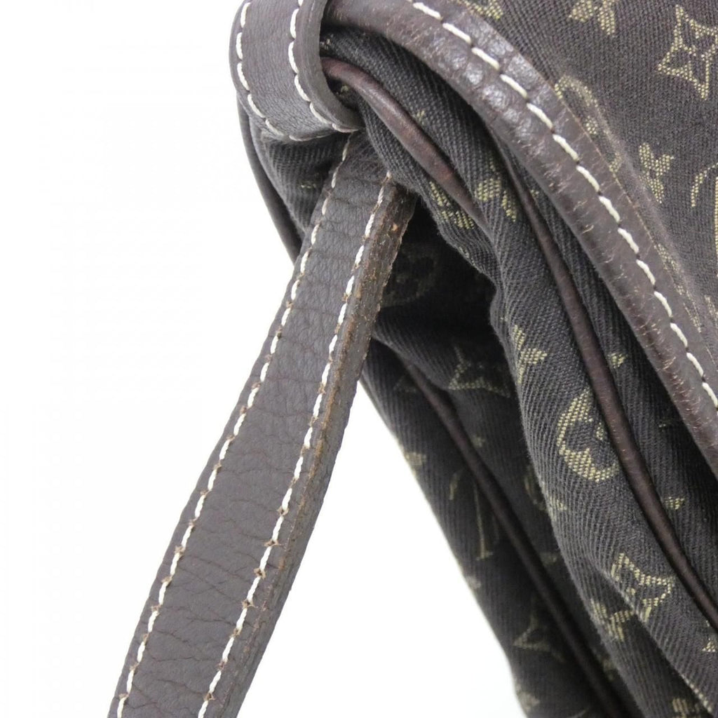 Louis Vuitton Monogram Mini Lin Saumur 30 — view 4