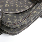 Louis Vuitton Monogram Mini Lin Saumur 30 — view 2
