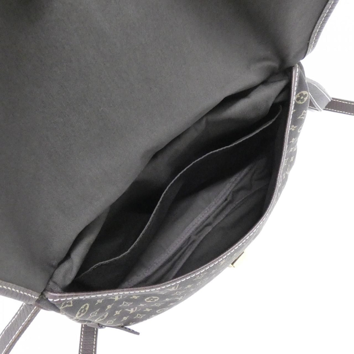 Louis Vuitton Monogram Mini Lin Saumur 30 — view 6