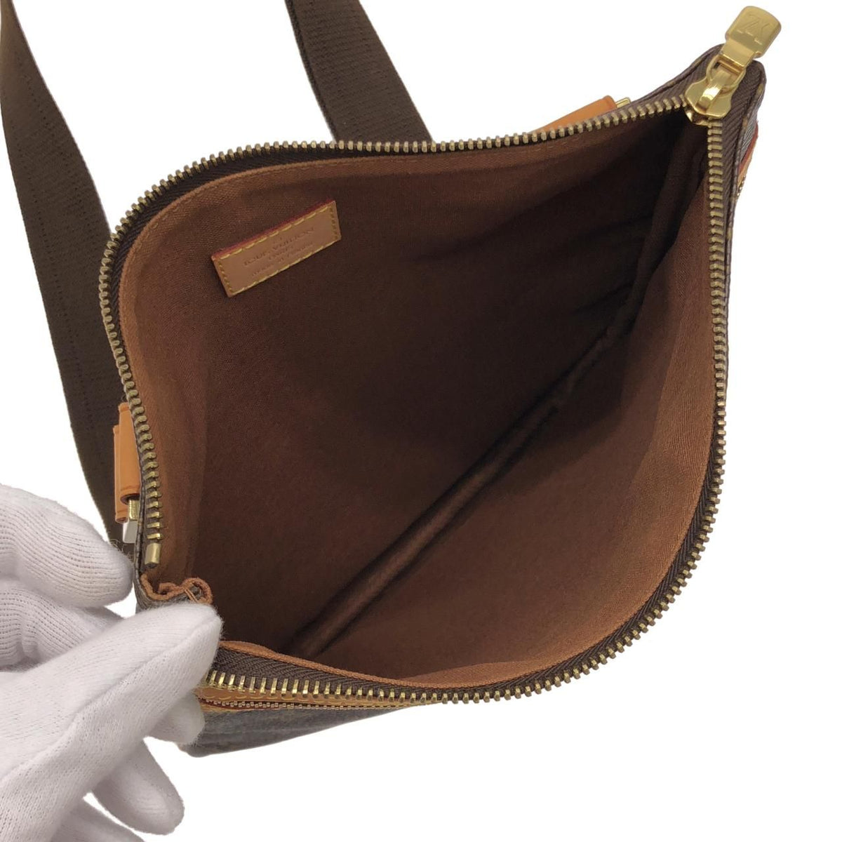 Louis Vuitton Monogram Pochette Bosphore Shoulder Bag — view 8