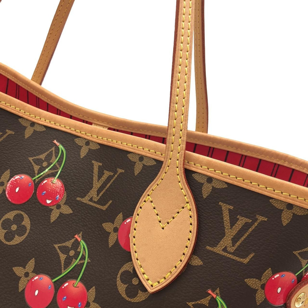 Louis Vuitton Monogram Cherry Neverfull MM Bag